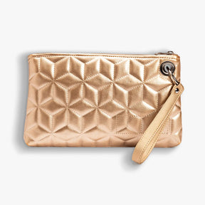 Kit Make me Fever Gold Fragrância e Clutch Trend Dourada