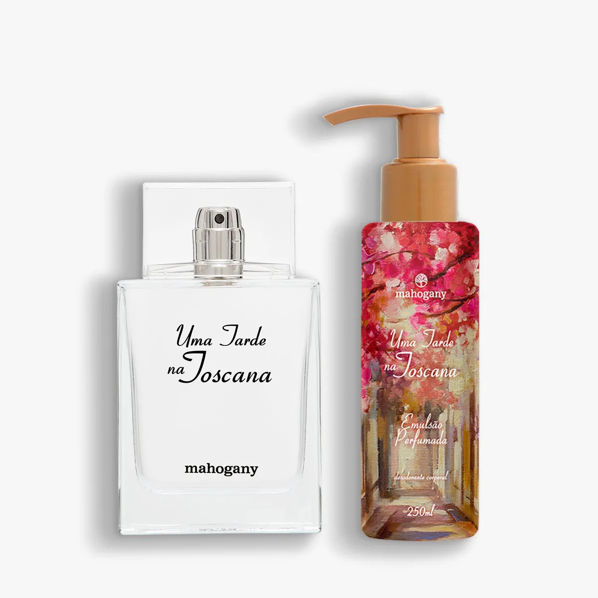 Kit Uma Tarde na Toscana Fragrância 100 ml e Hidratante 250 ml